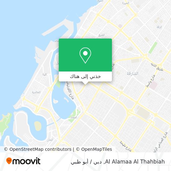 خريطة Al Alamaa Al Thahbiah