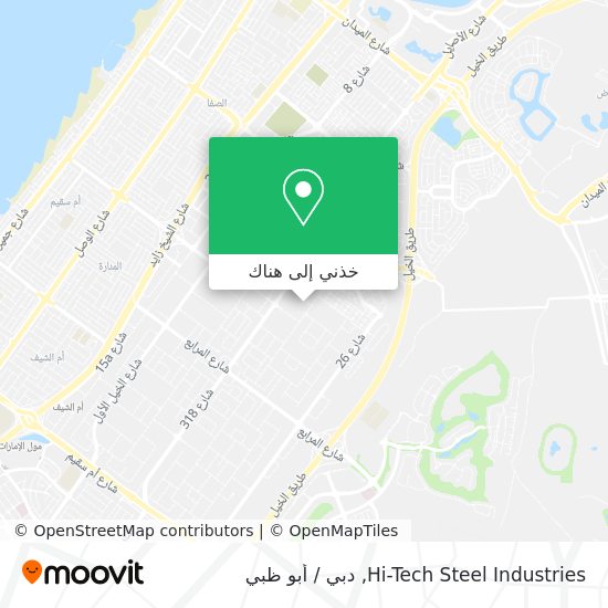 خريطة Hi-Tech Steel Industries