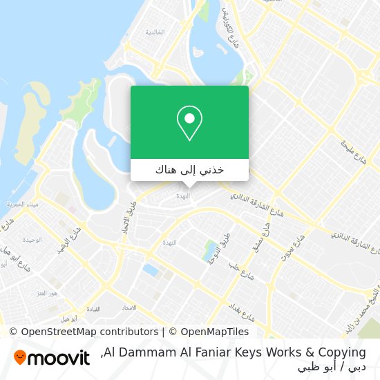 خريطة Al Dammam Al Faniar Keys Works & Copying