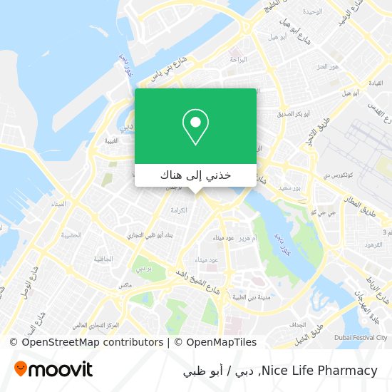 خريطة Nice Life Pharmacy