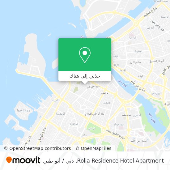 خريطة Rolla Residence Hotel Apartment