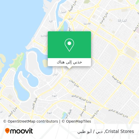 خريطة Cristal Stores