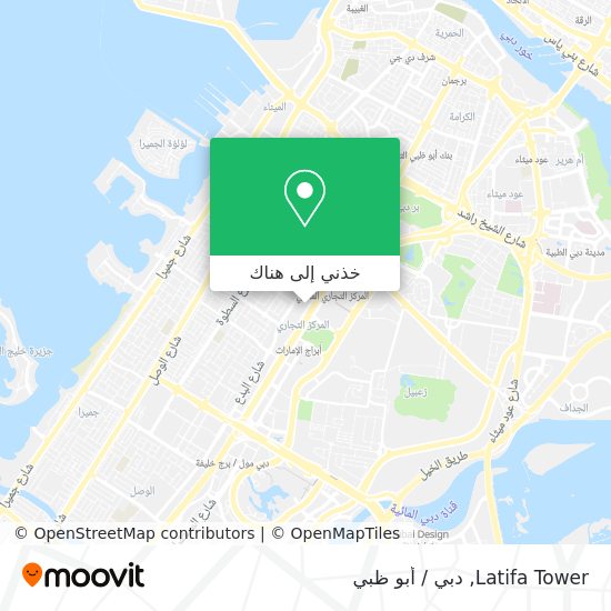 خريطة Latifa Tower