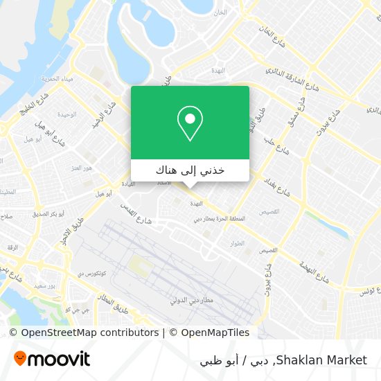 خريطة Shaklan Market