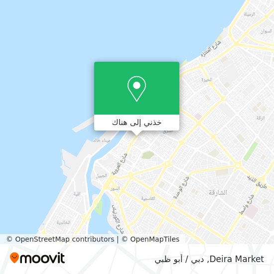 خريطة Deira Market