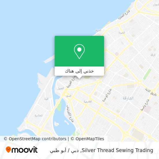 خريطة Silver Thread Sewing Trading
