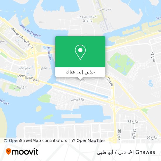 خريطة Al Ghawas