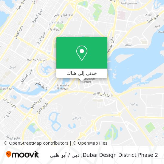 خريطة Dubai Design District Phase 2