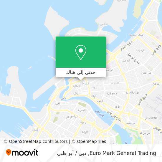 خريطة Euro Mark General Trading