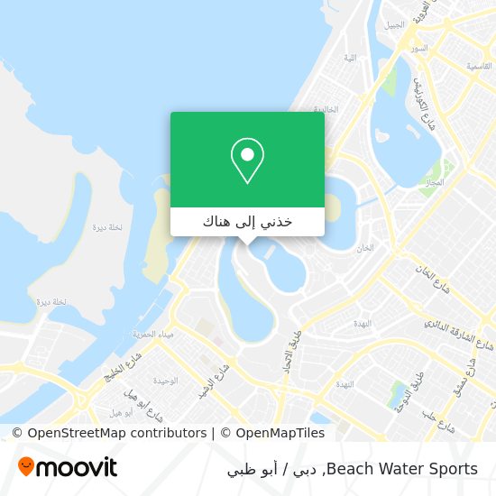 خريطة Beach Water Sports