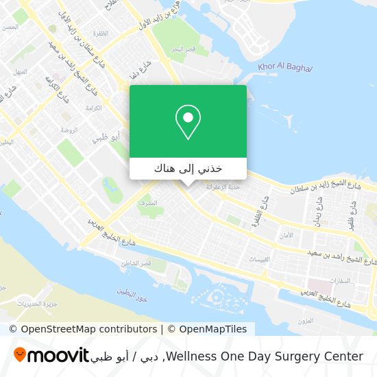 خريطة Wellness One Day Surgery Center