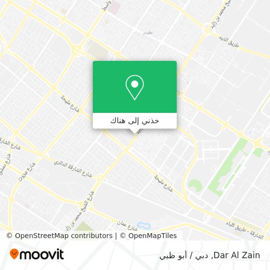 خريطة Dar Al Zain