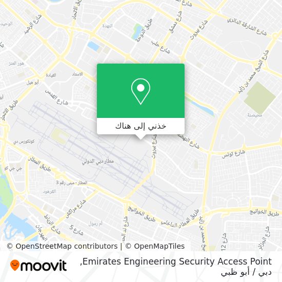 خريطة Emirates Engineering Security Access Point