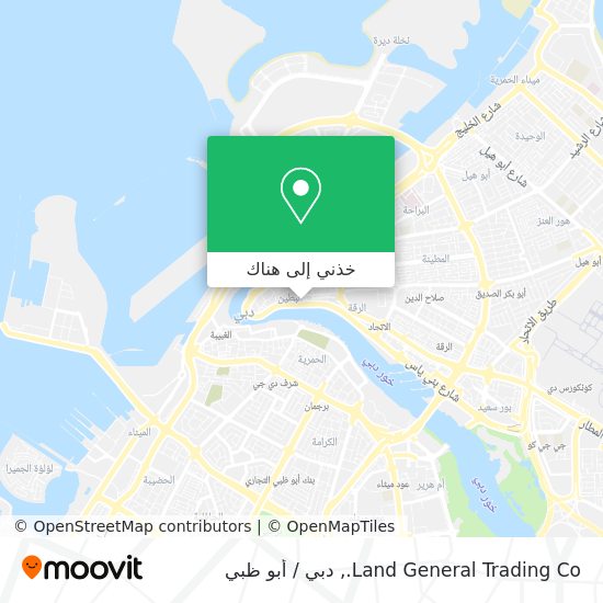 خريطة Land General Trading Co.