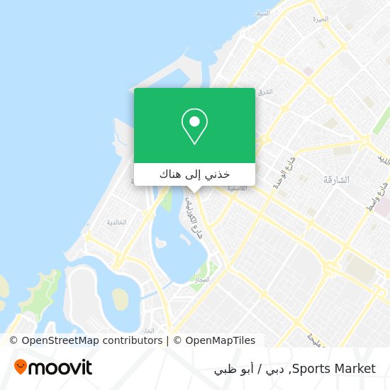 خريطة Sports Market