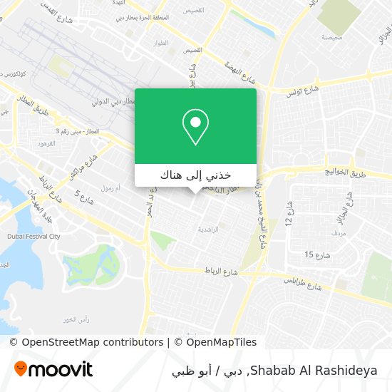 خريطة Shabab Al Rashideya