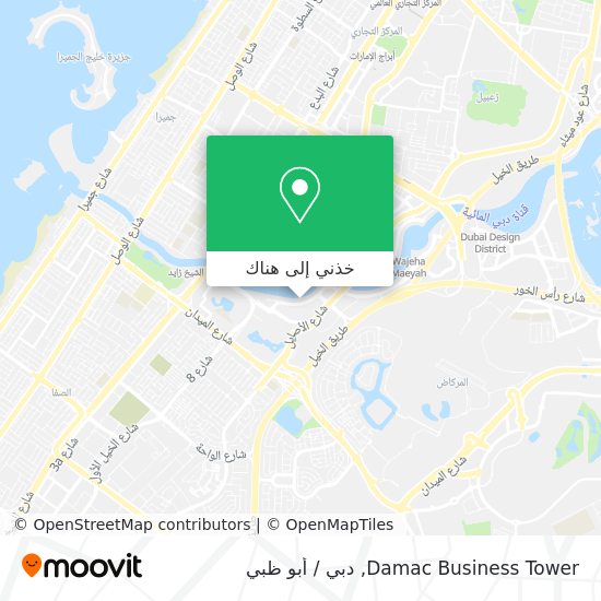 خريطة Damac Business Tower