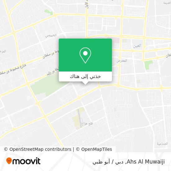 خريطة Ahs Al Muwaiji