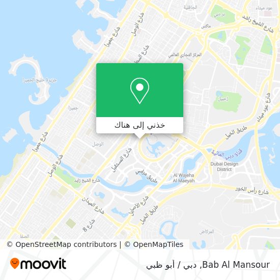 خريطة Bab Al Mansour