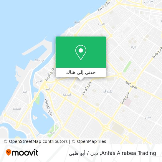 خريطة Anfas Alrabea Trading