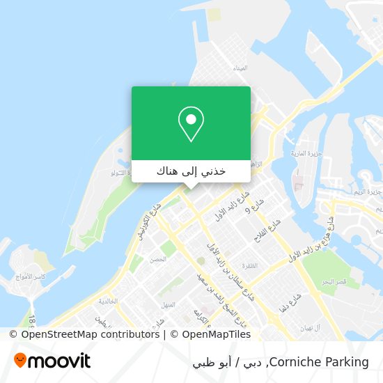 خريطة Corniche Parking