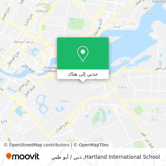 خريطة Hartland International School