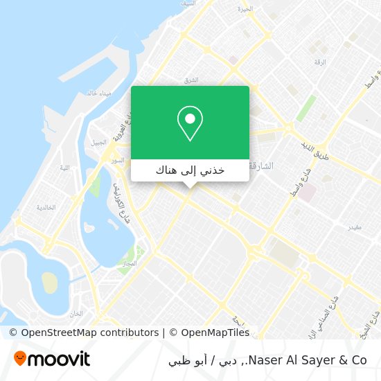 خريطة Naser Al Sayer & Co.