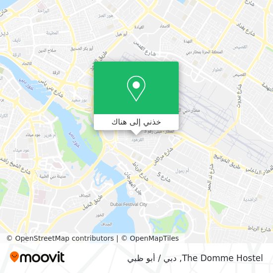 خريطة The Domme Hostel