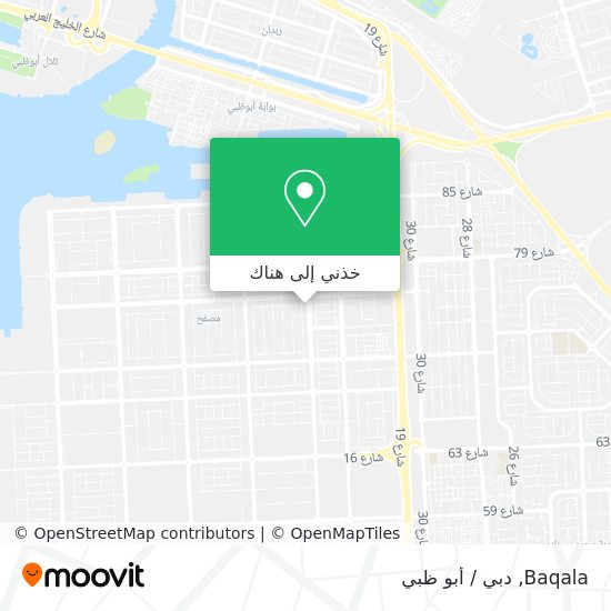 خريطة Baqala