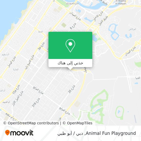 خريطة Animal Fun Playground