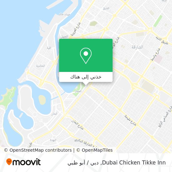 خريطة Dubai Chicken Tikke Inn