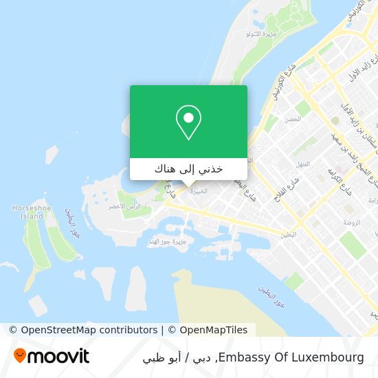 خريطة Embassy Of Luxembourg