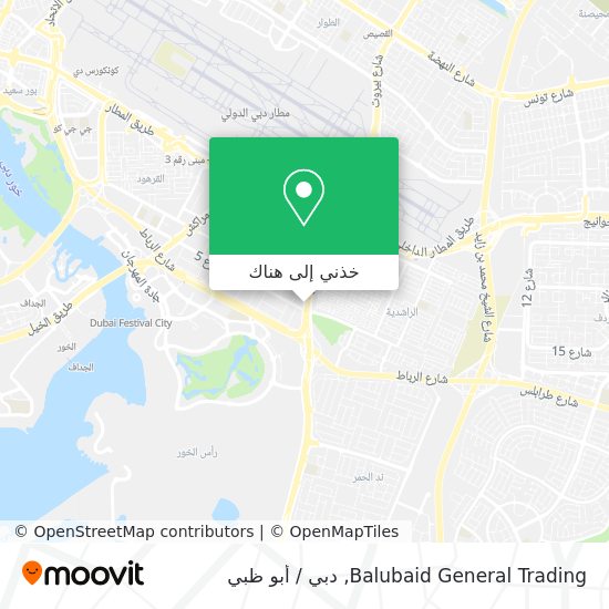 خريطة Balubaid General Trading