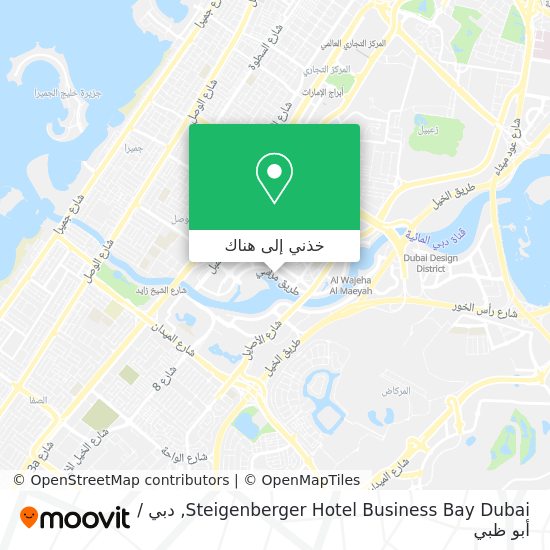 خريطة Steigenberger Hotel Business Bay Dubai
