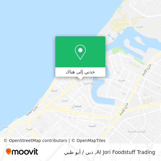 خريطة Al Jori Foodstuff Trading