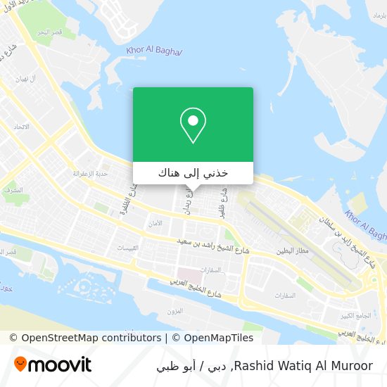 خريطة Rashid Watiq Al Muroor