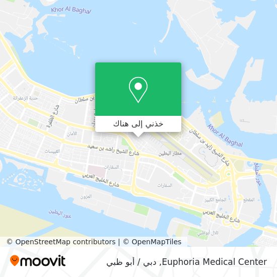 خريطة Euphoria Medical Center