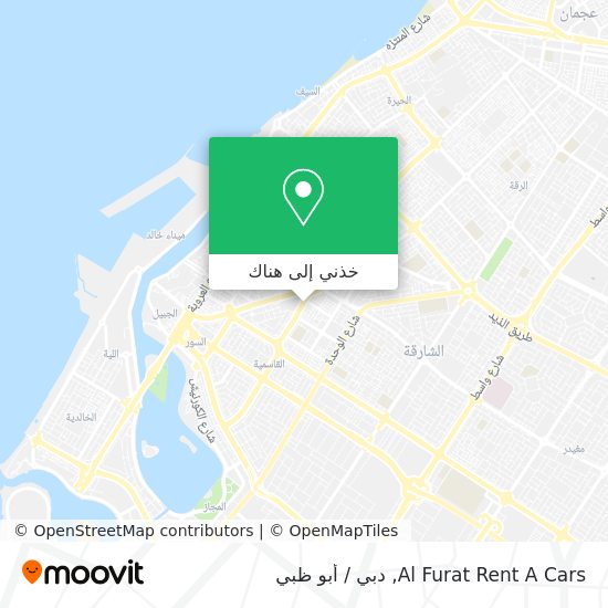 خريطة Al Furat Rent A Cars