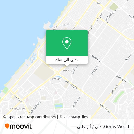 خريطة Gems World