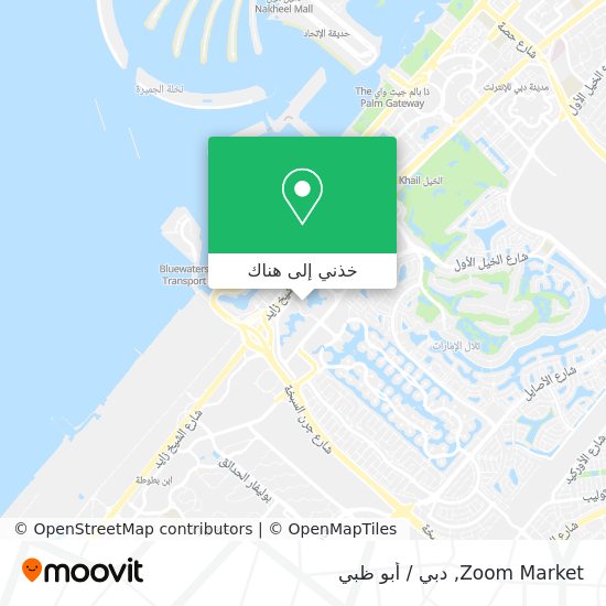 خريطة Zoom Market