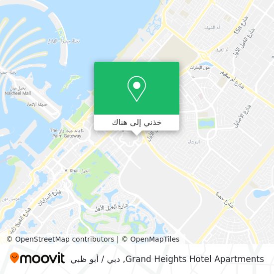 خريطة Grand Heights Hotel Apartments