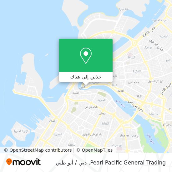 خريطة Pearl Pacific General Trading