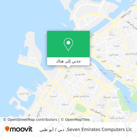 خريطة Seven Emirates Computers Llc