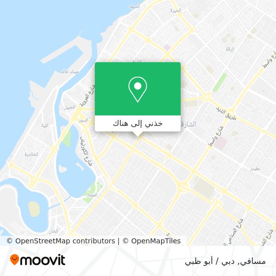 خريطة مسافي