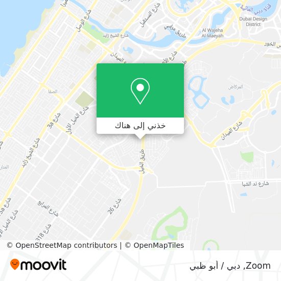 خريطة Zoom