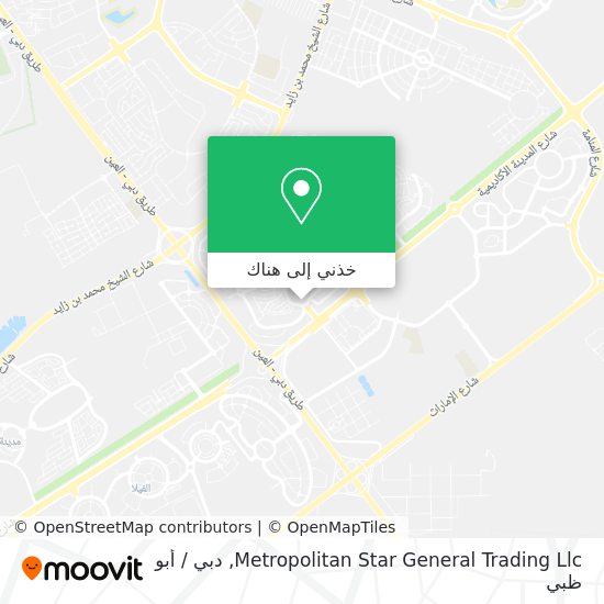 خريطة Metropolitan Star General Trading Llc