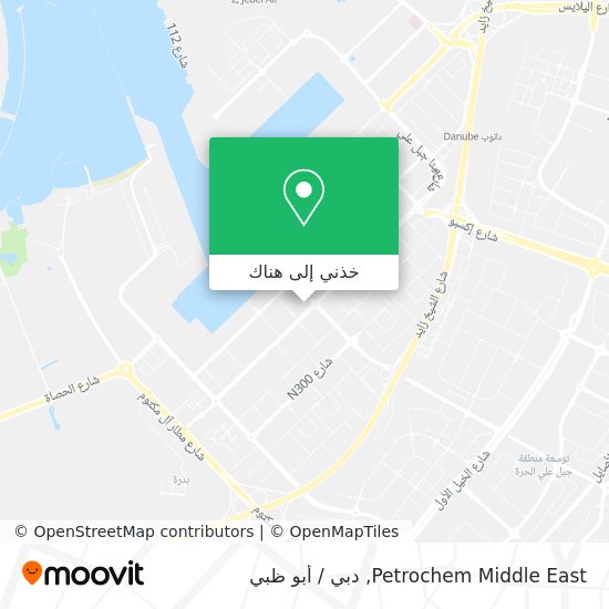 خريطة Petrochem Middle East