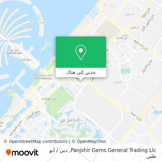 خريطة Panjshir Gems General Trading Llc