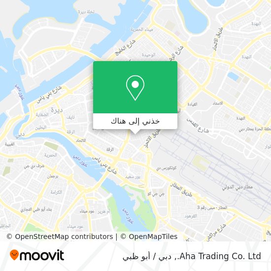 خريطة Aha Trading Co. Ltd.