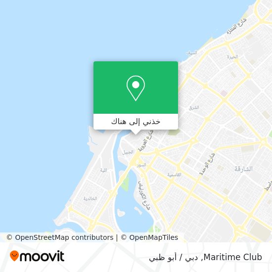 خريطة Maritime Club